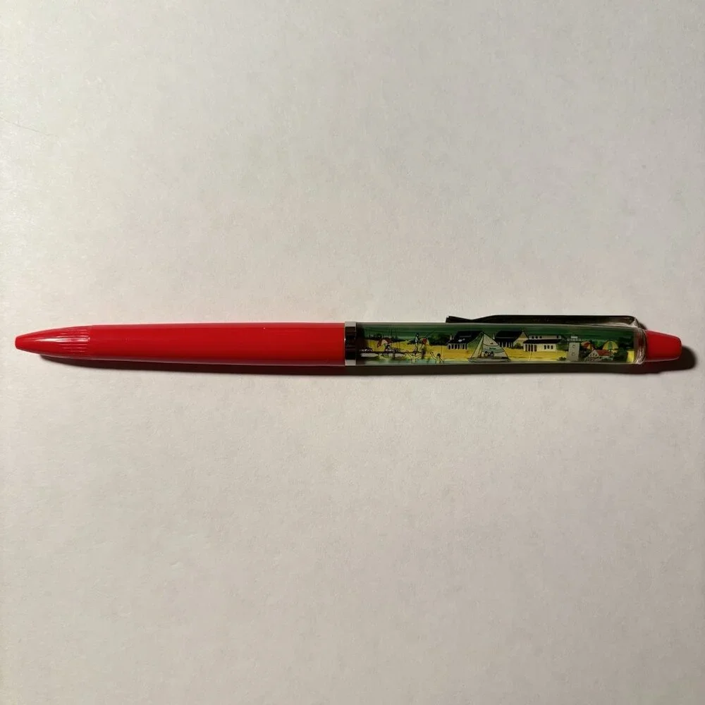 Virginia Floaty Pen Sailboat Moves Beach Pier Lighthouse Souvenir Promo Travel